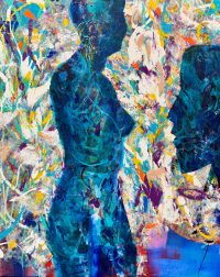 Femme Aux Fleures